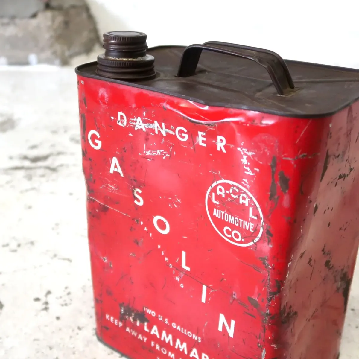 LA-CAL ビンテージ ガソリン缶