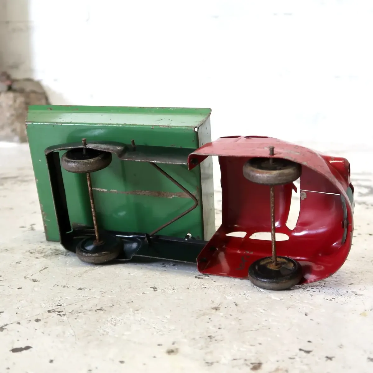 ビンテージ ミニカー ダンプカー