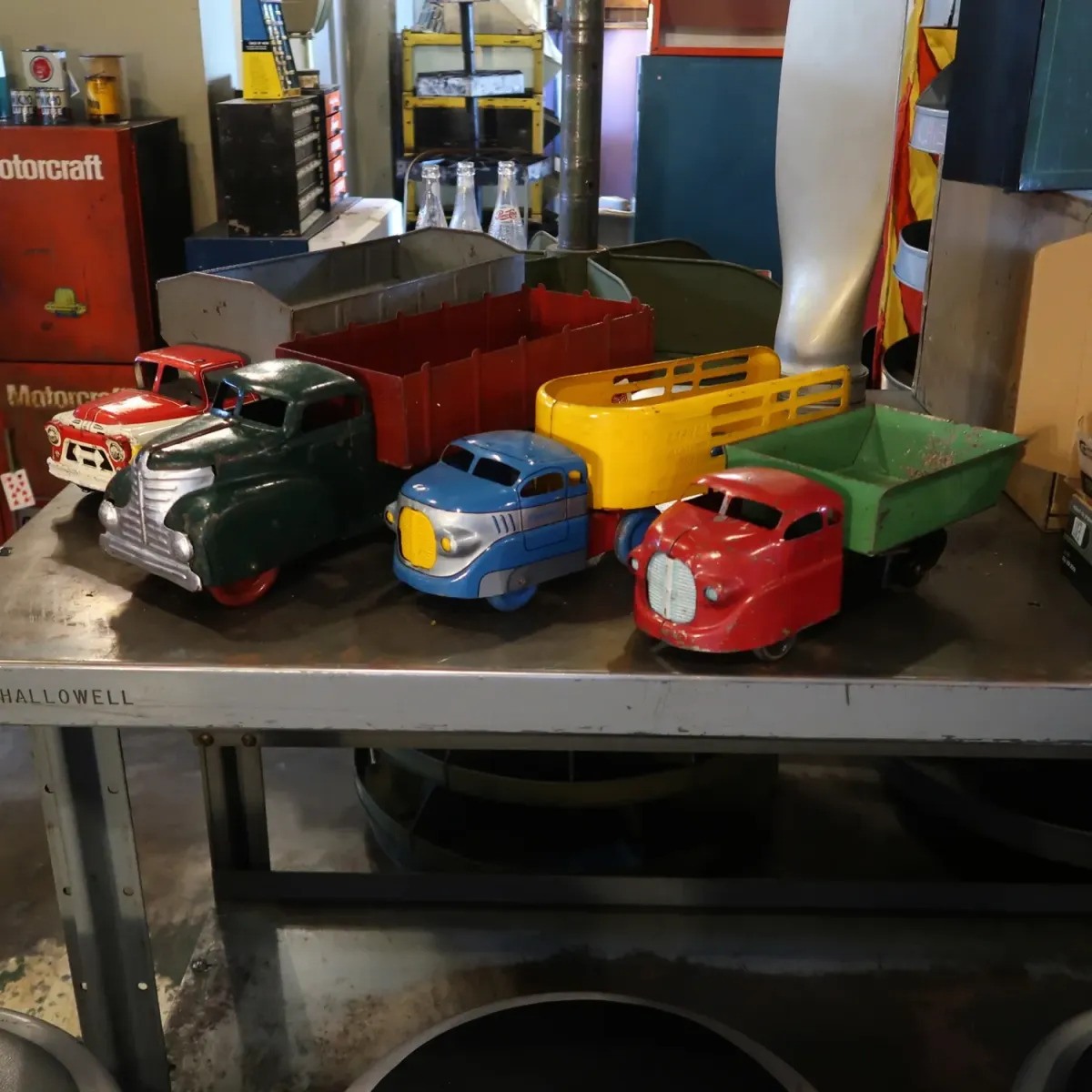 ビンテージ ミニカー ダンプカー