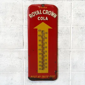 ROYAL CROWN COLA ビンテージ 温度計サイン