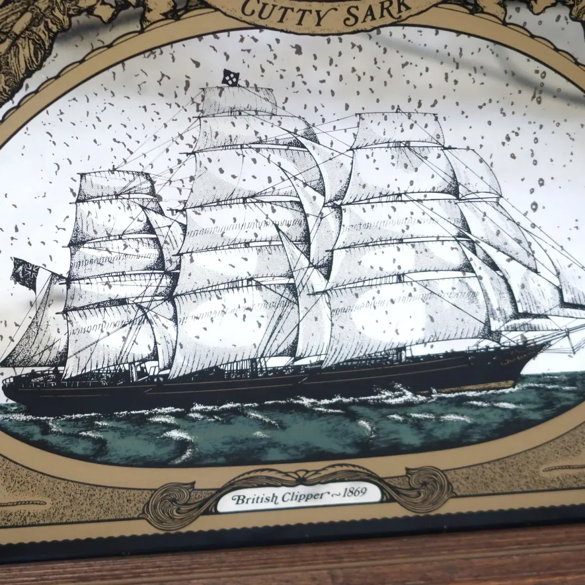 CUTTY SARK ビンテージ パブミラー