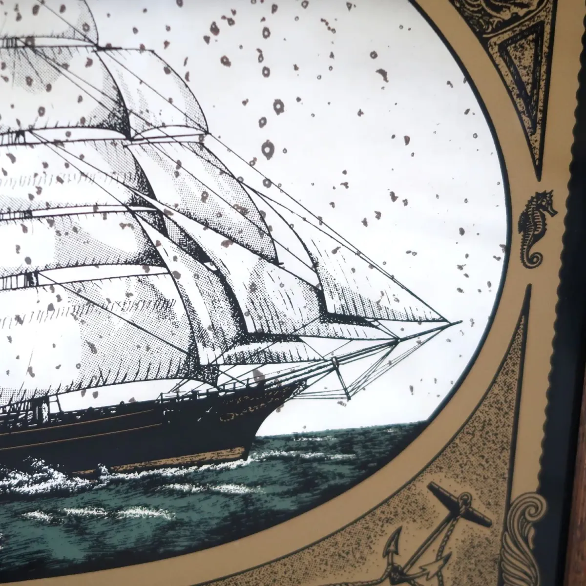 CUTTY SARK ビンテージ パブミラー