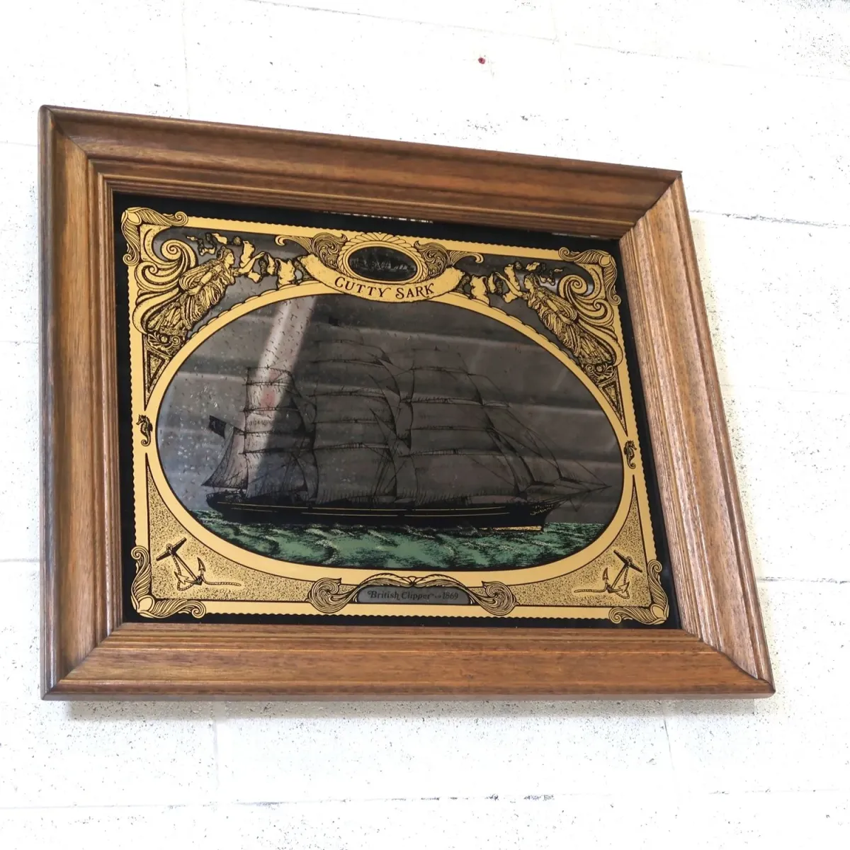CUTTY SARK ビンテージ パブミラー