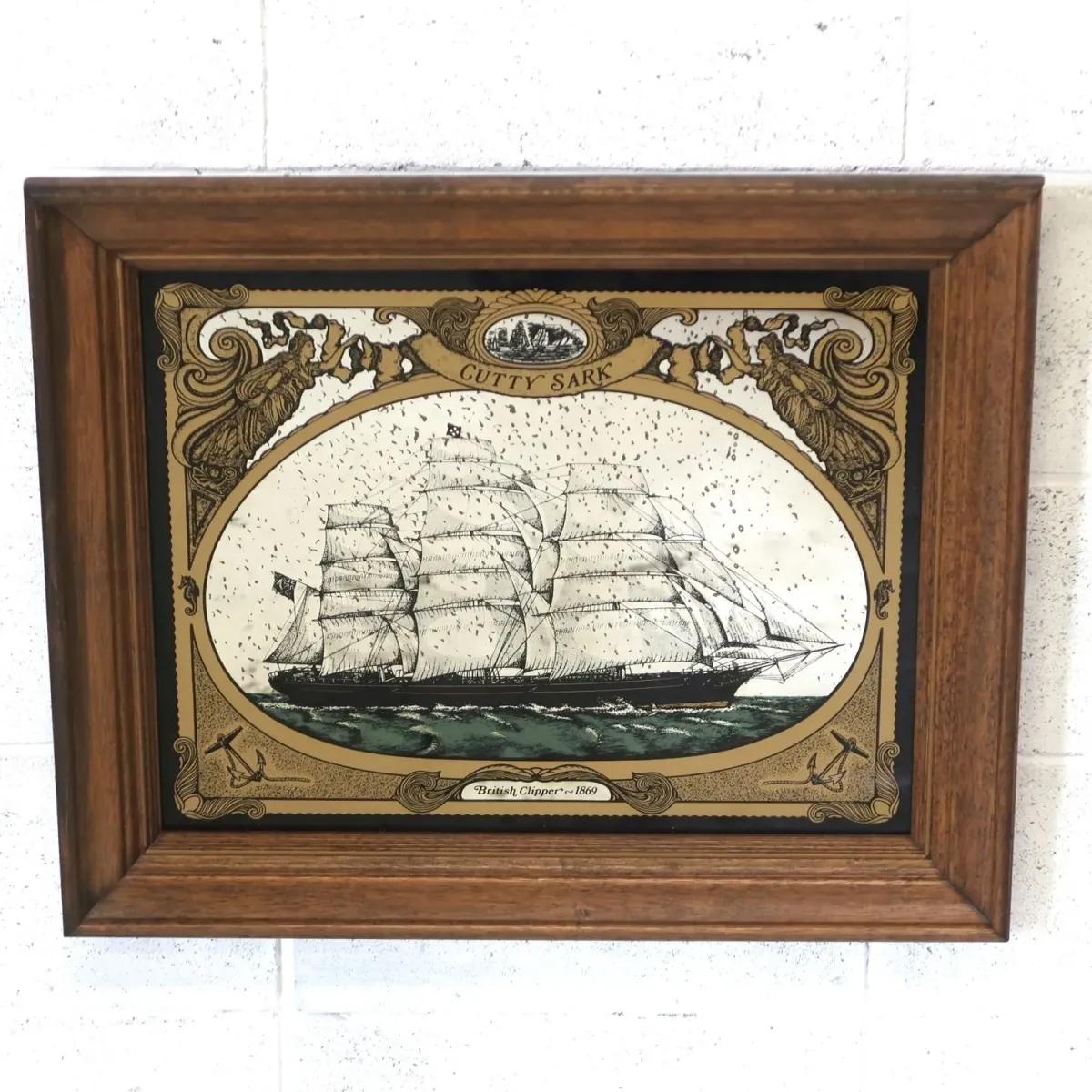 CUTTY SARK ビンテージ パブミラー