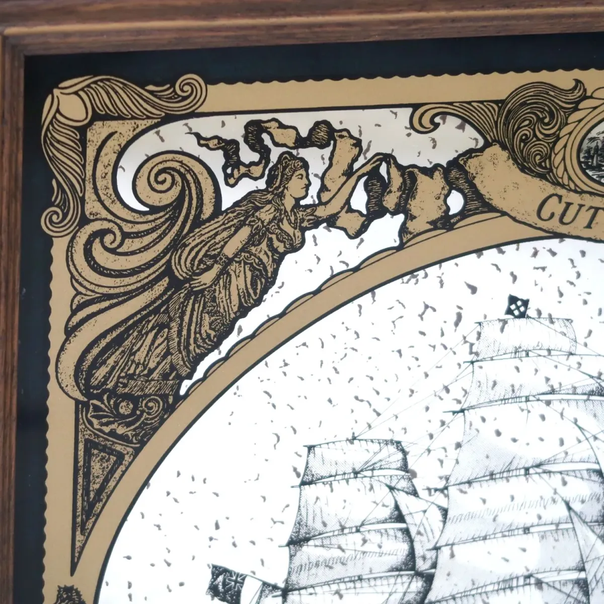 CUTTY SARK ビンテージ パブミラー