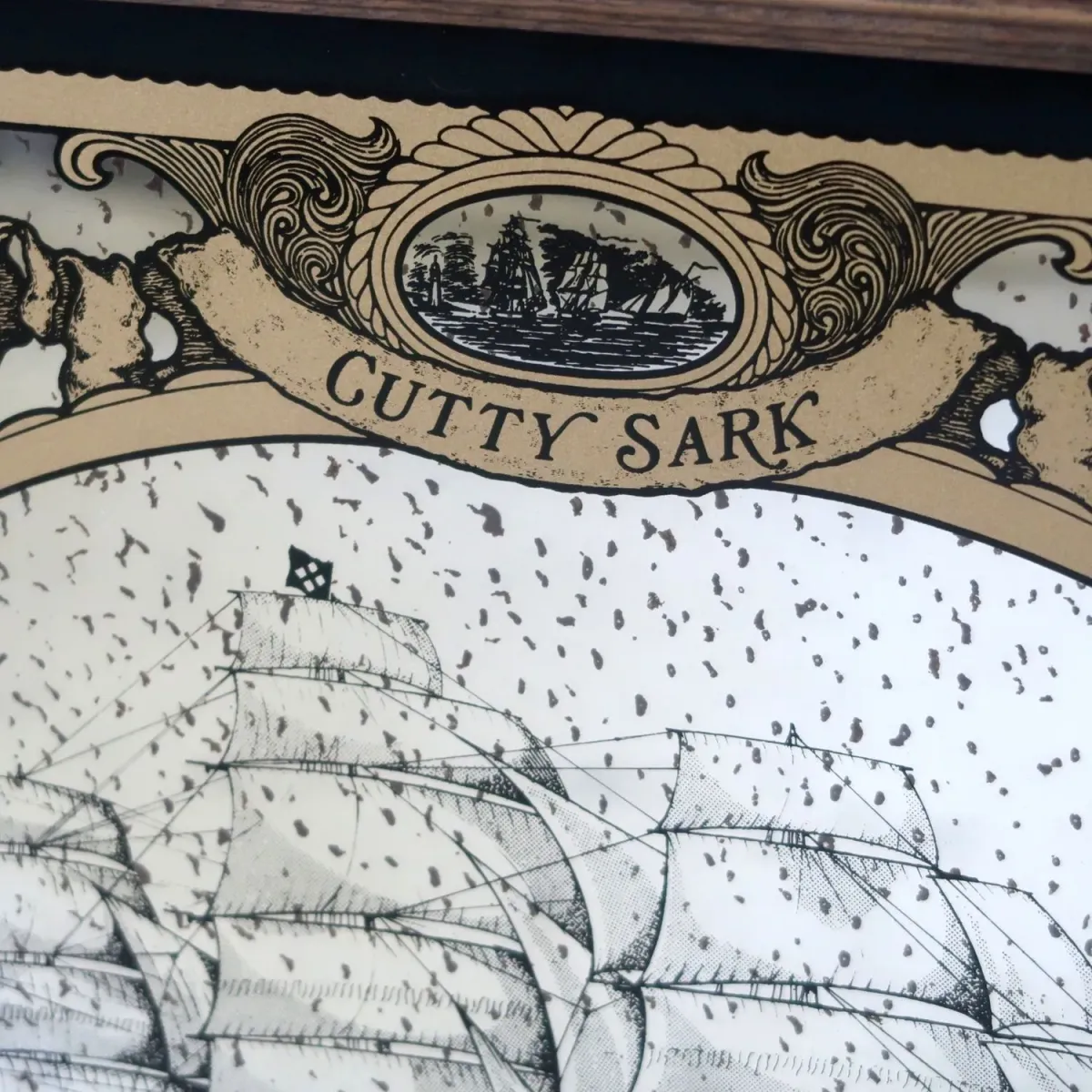 CUTTY SARK ビンテージ パブミラー