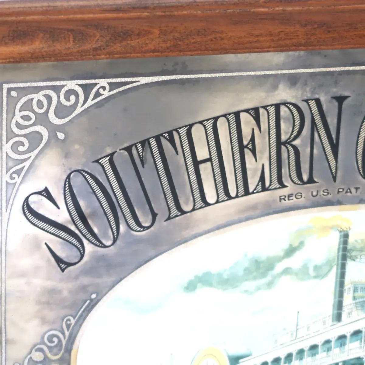 SOUTHERN COMFORT ビンテージ 大型パブミラー
