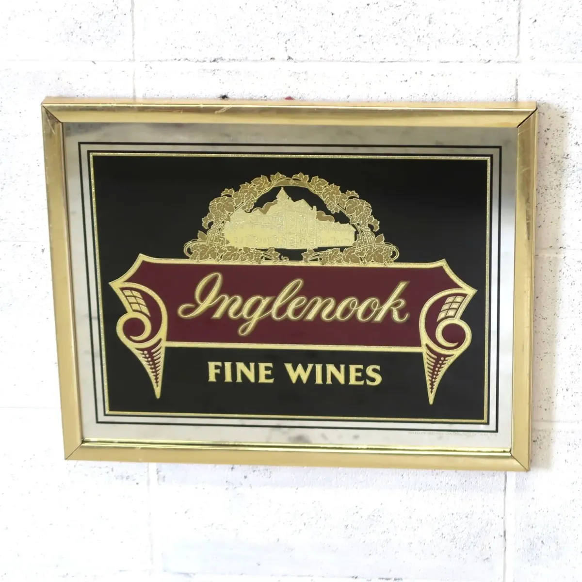 Inglenook ビンテージ パブミラー