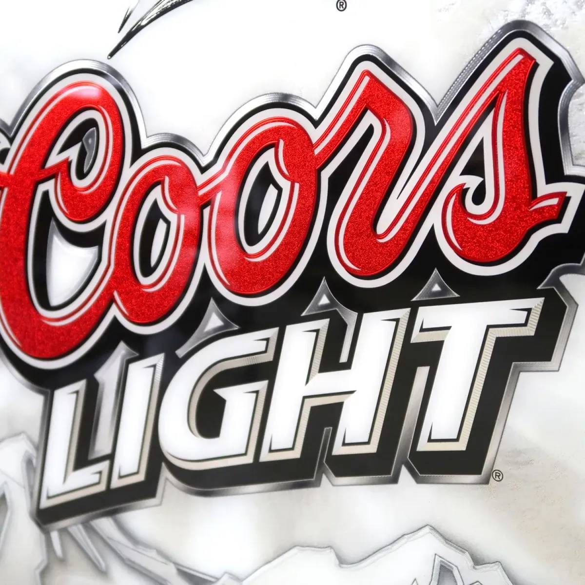 Coors LIGHT パブミラー