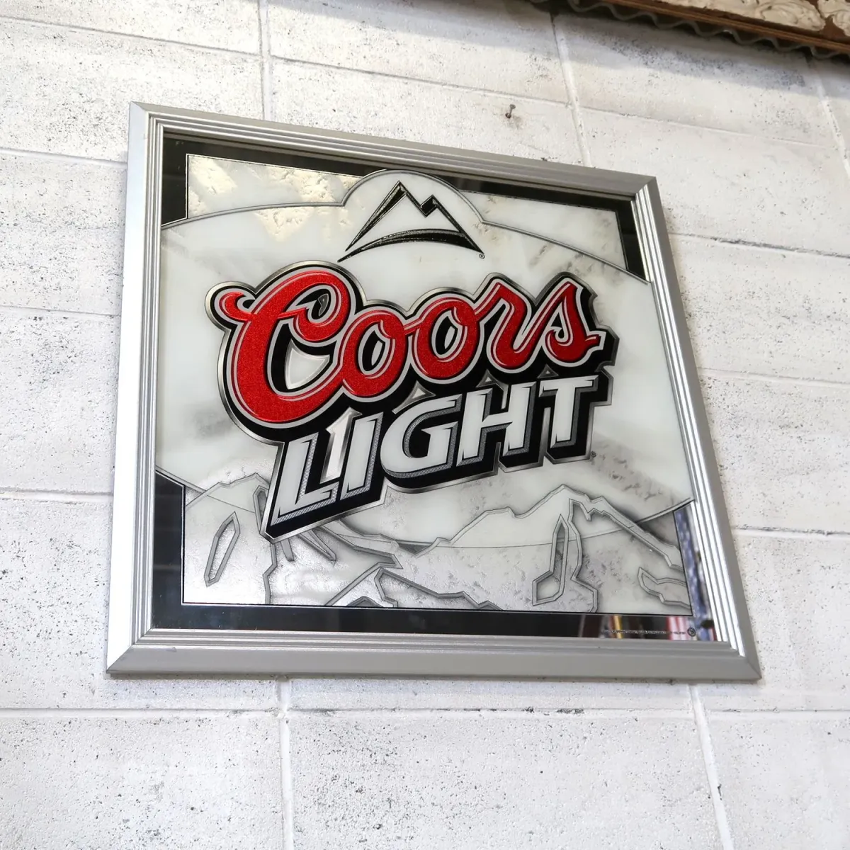 Coors LIGHT パブミラー
