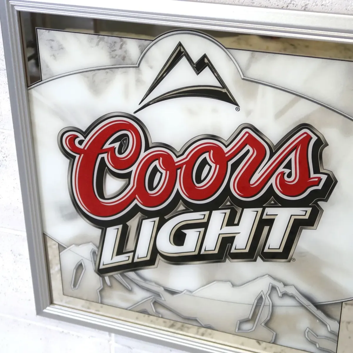 Coors LIGHT パブミラー