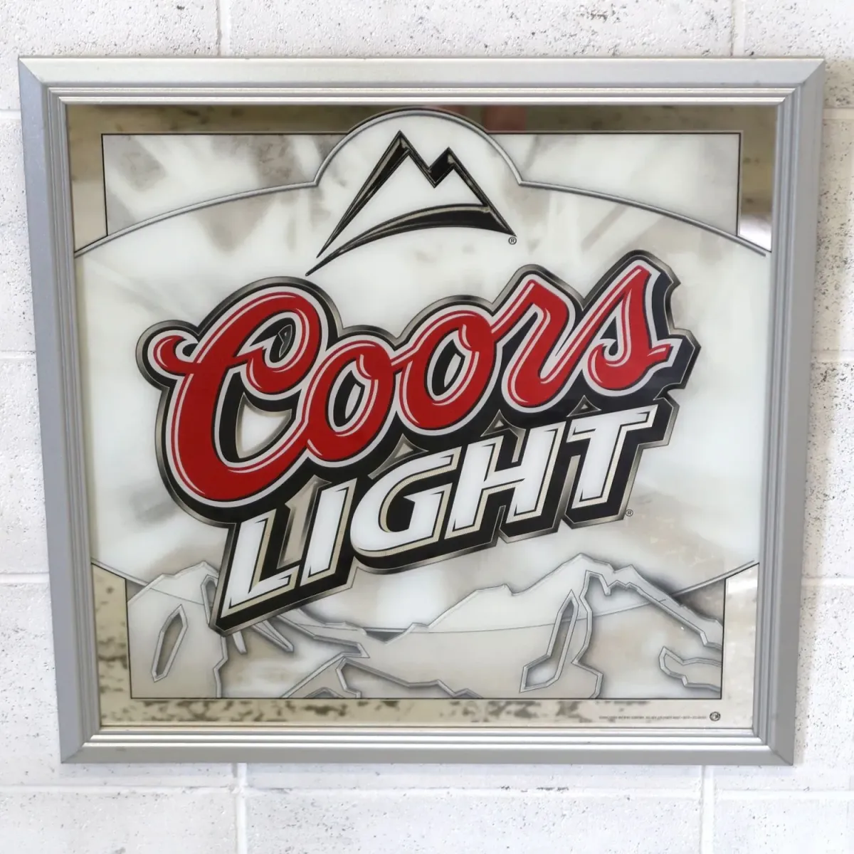 Coors LIGHT パブミラー