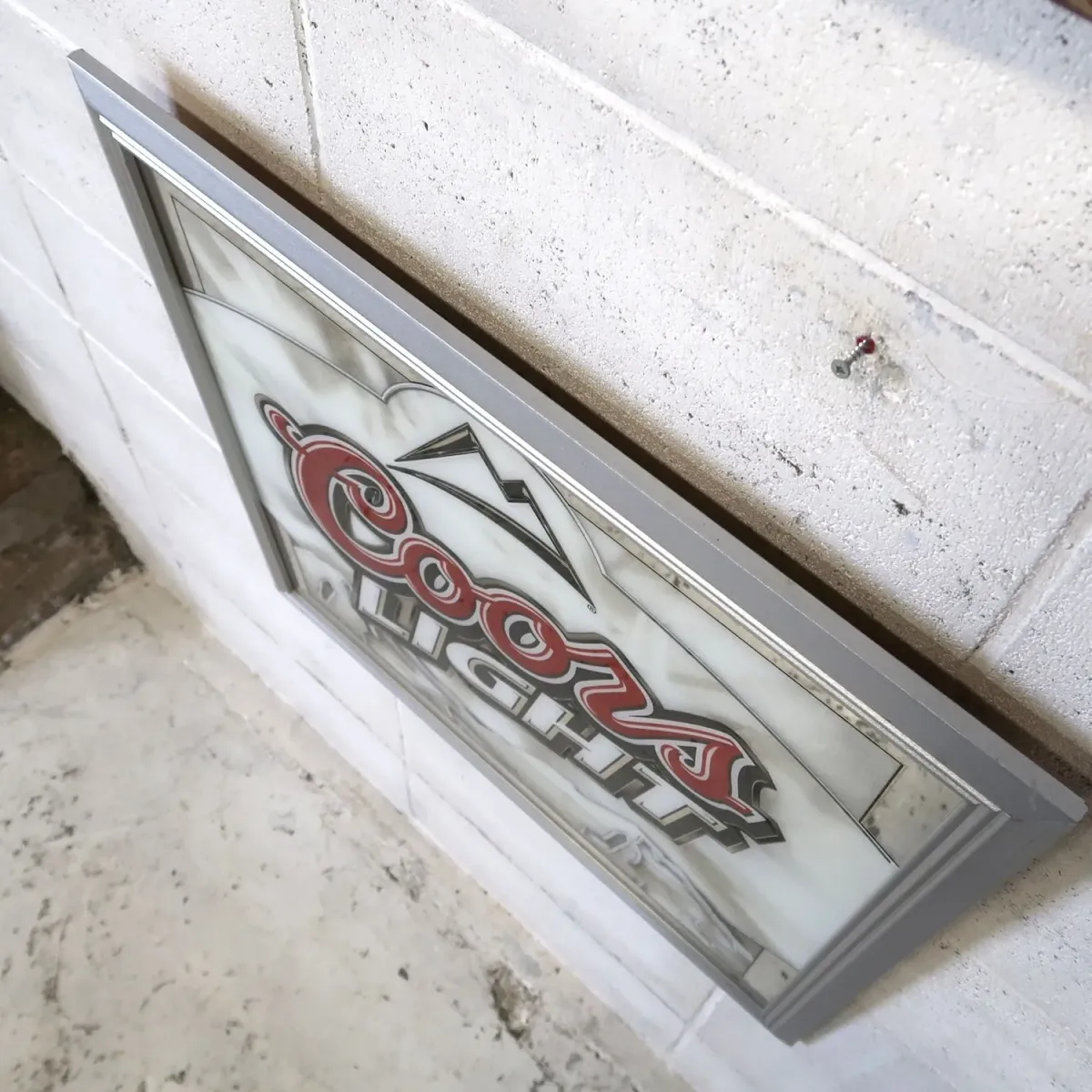 Coors LIGHT パブミラー