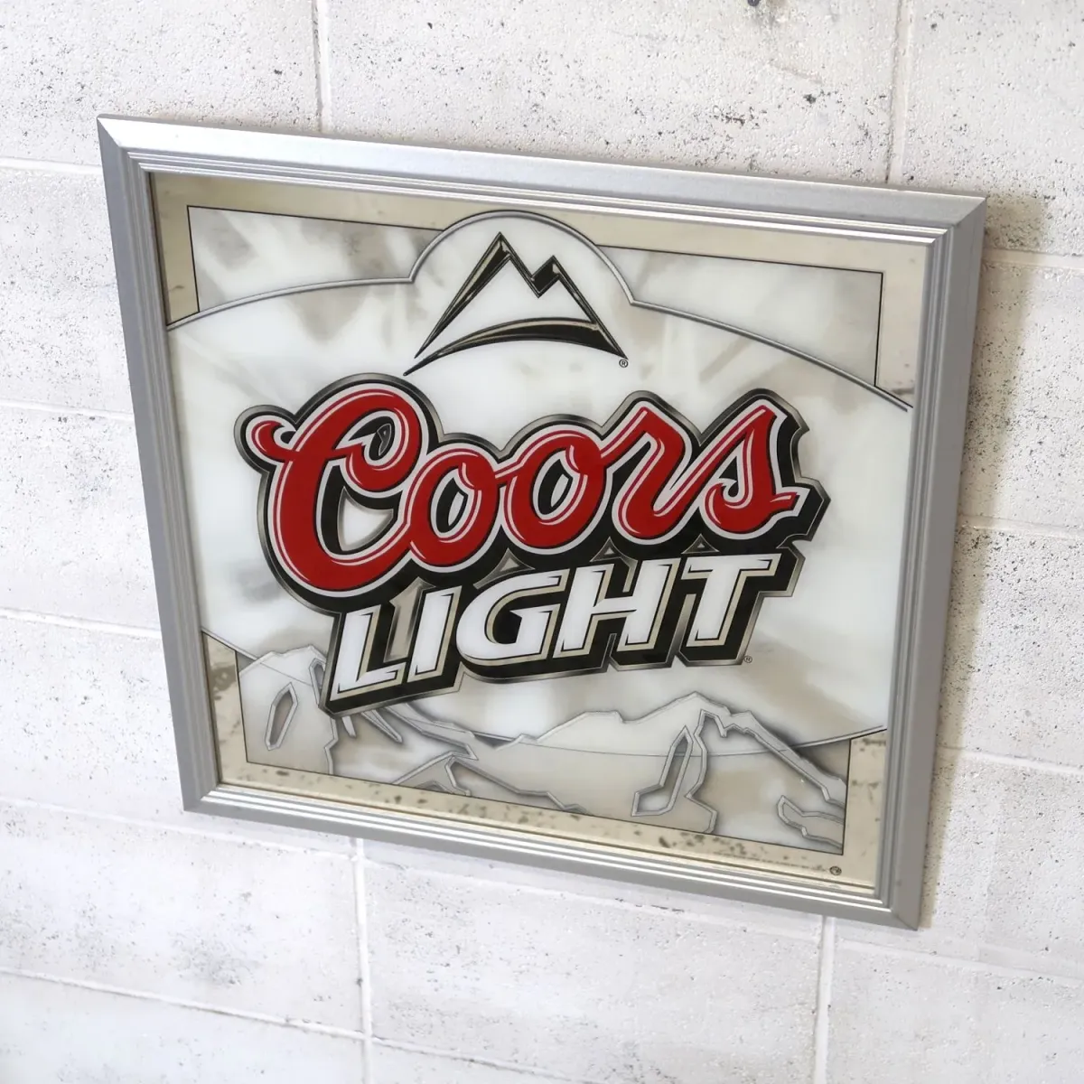 Coors LIGHT パブミラー