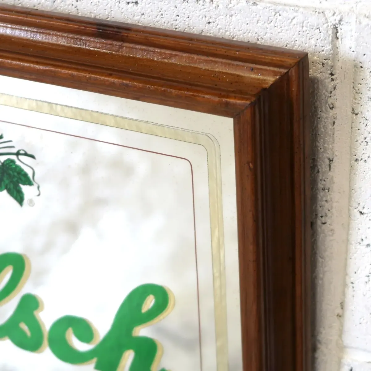 Grolsch ビンテージ パブミラー