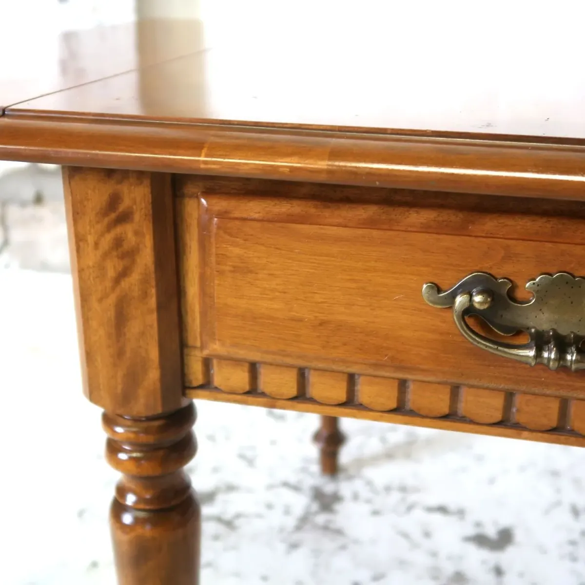 Ethan Allen アンティーク バタフライサイドテーブル