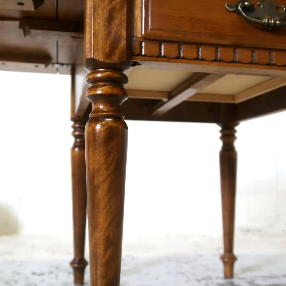 Ethan Allen アンティーク バタフライサイドテーブル