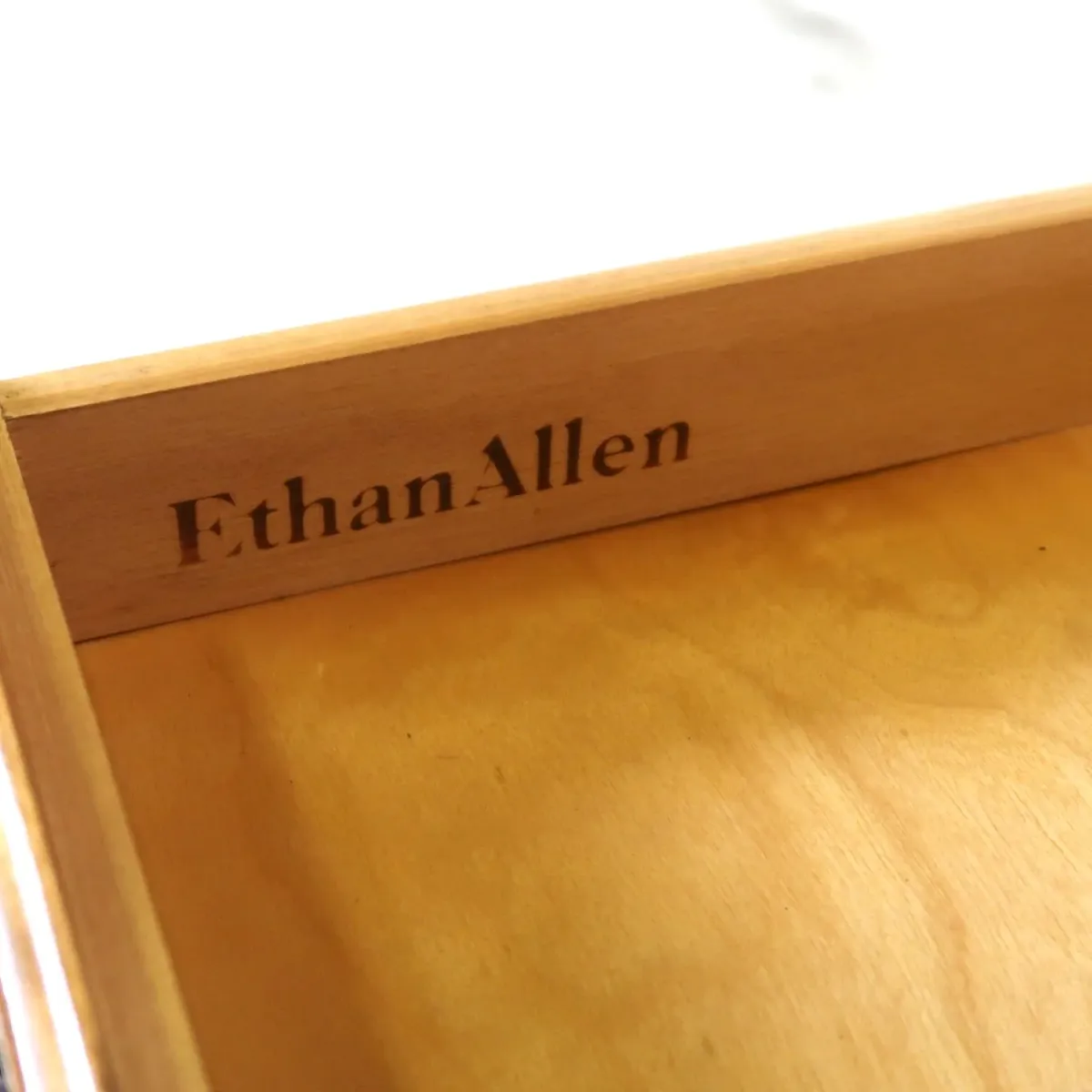 Ethan Allen アンティーク バタフライサイドテーブル