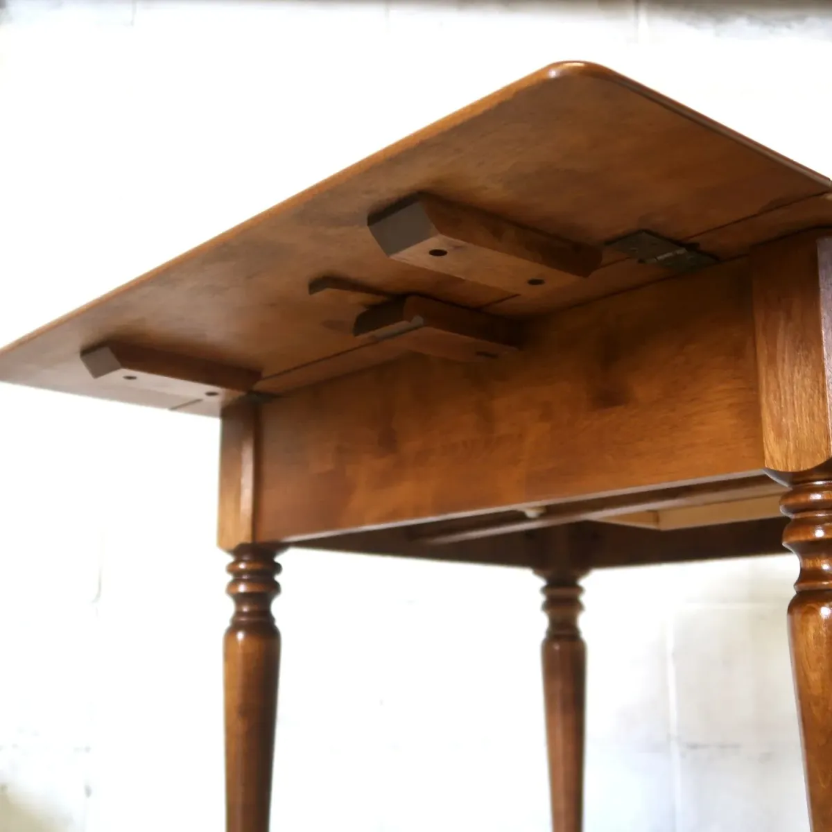 Ethan Allen アンティーク バタフライサイドテーブル