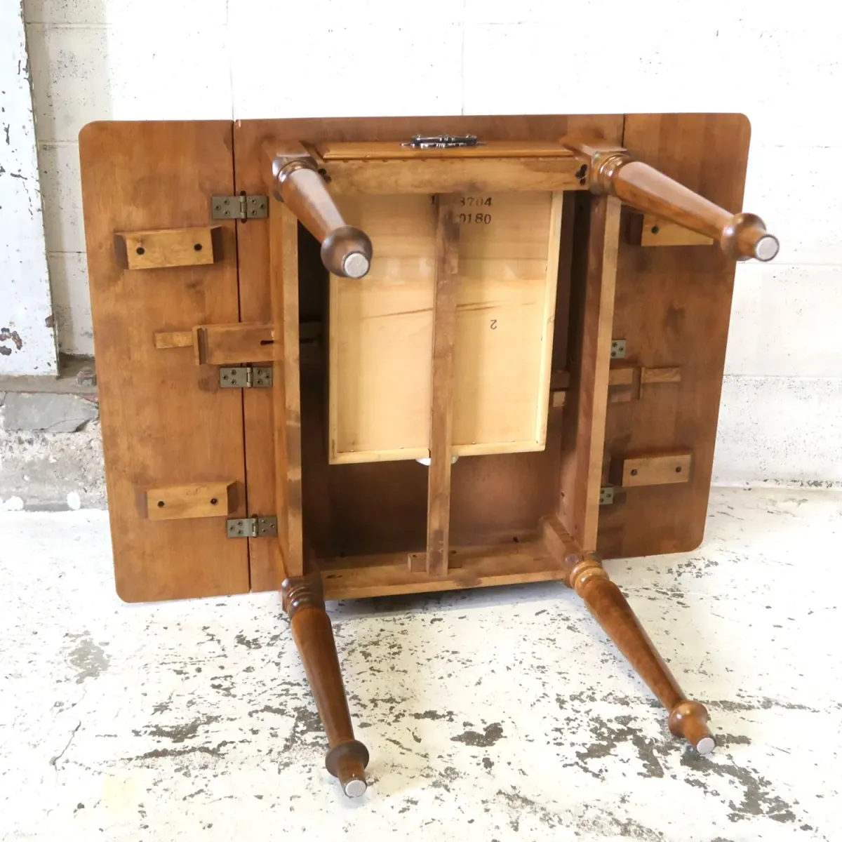 Ethan Allen アンティーク バタフライサイドテーブル