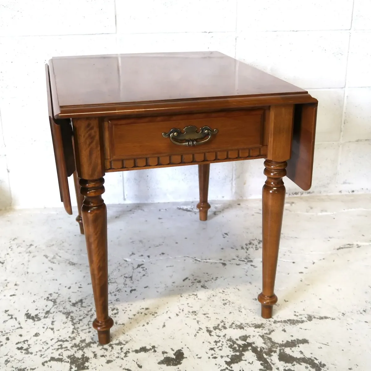 Ethan Allen アンティーク バタフライサイドテーブル