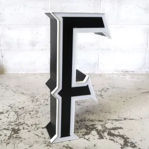 ビンテージ レターサイン F