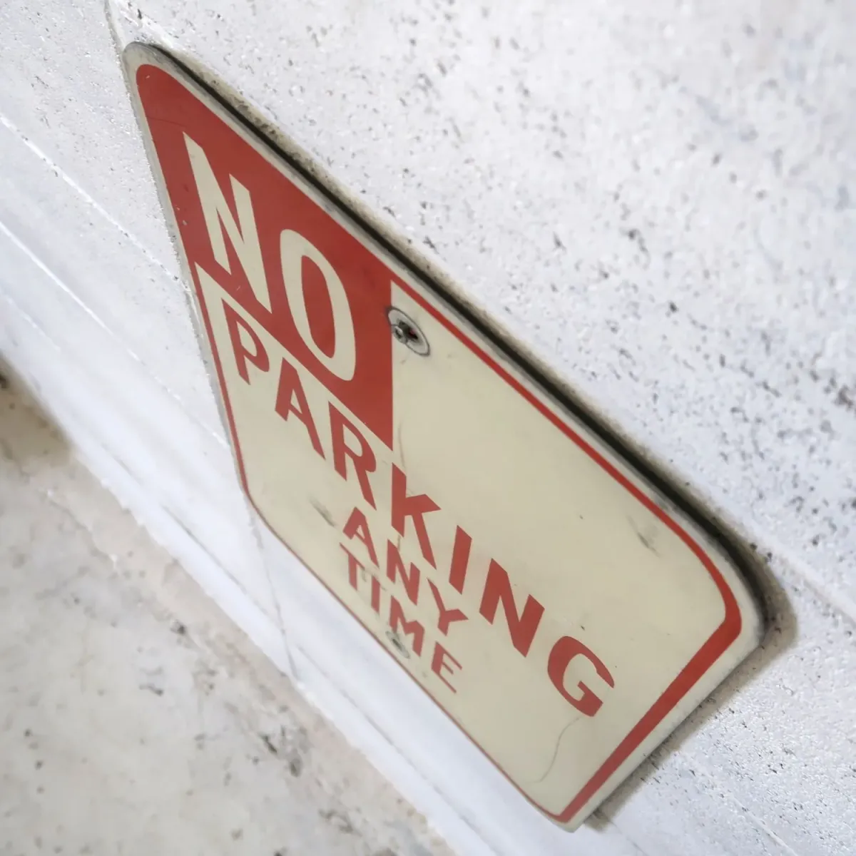 NO PARKING ビンテージ ロードサイン