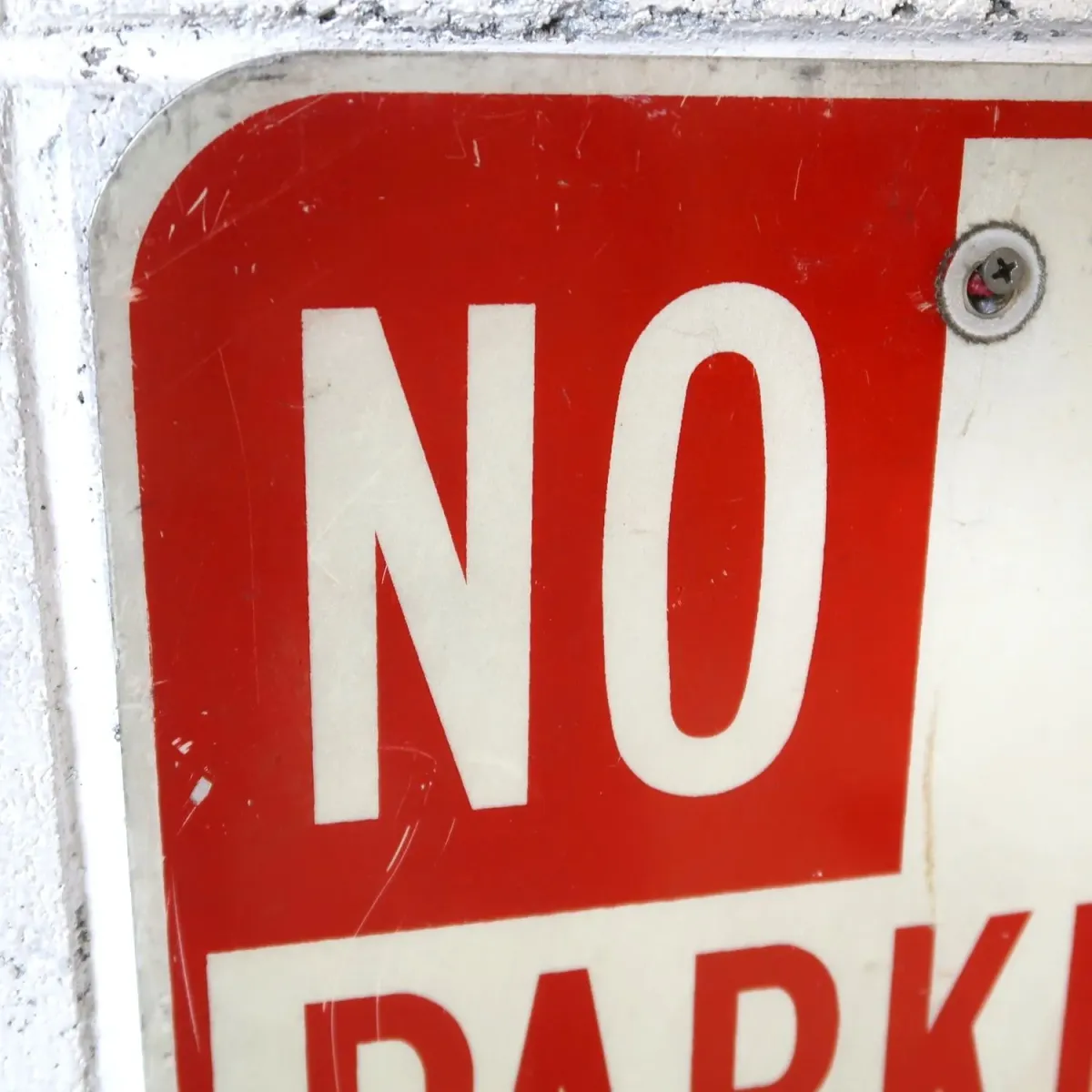 NO PARKING ビンテージ ロードサイン