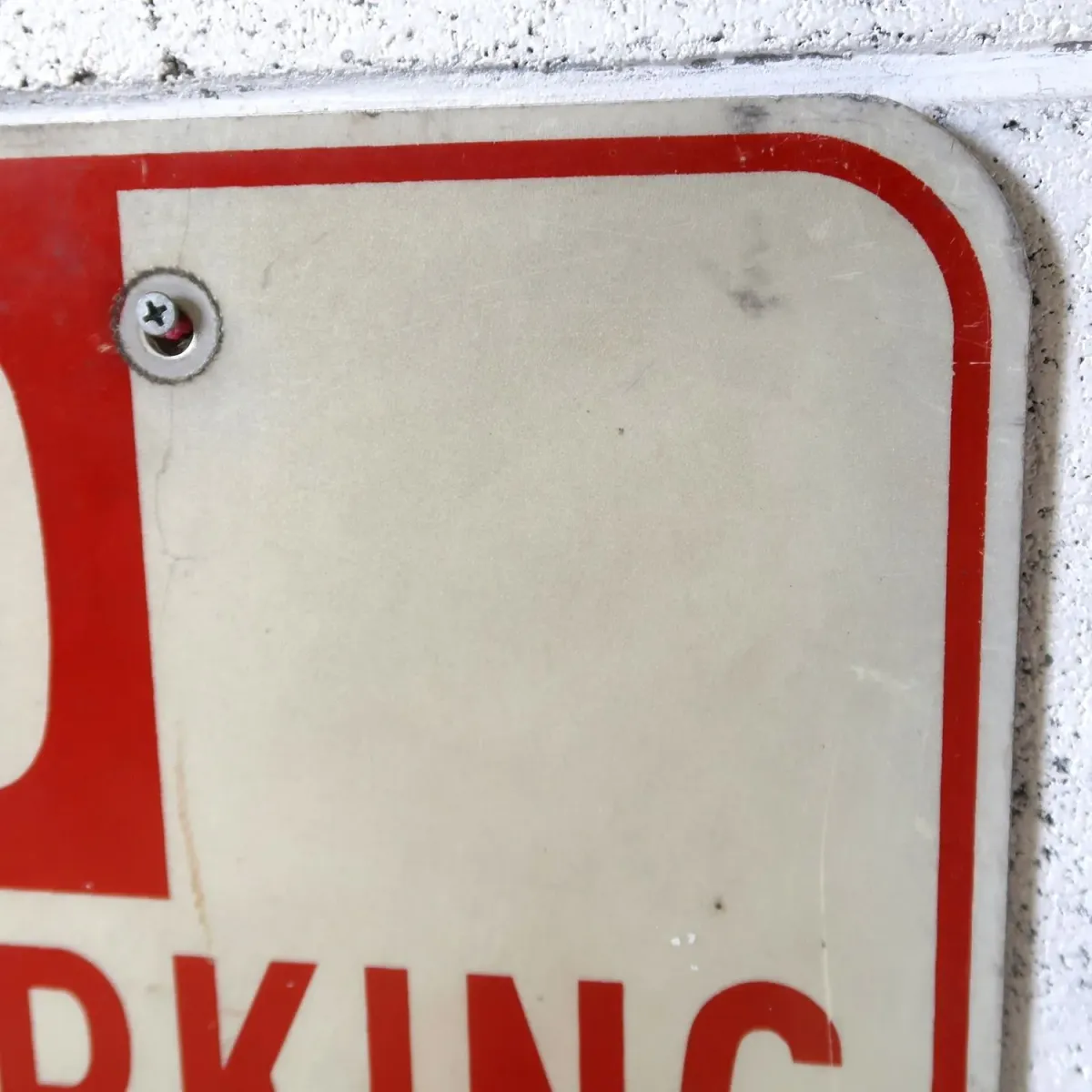 NO PARKING ビンテージ ロードサイン