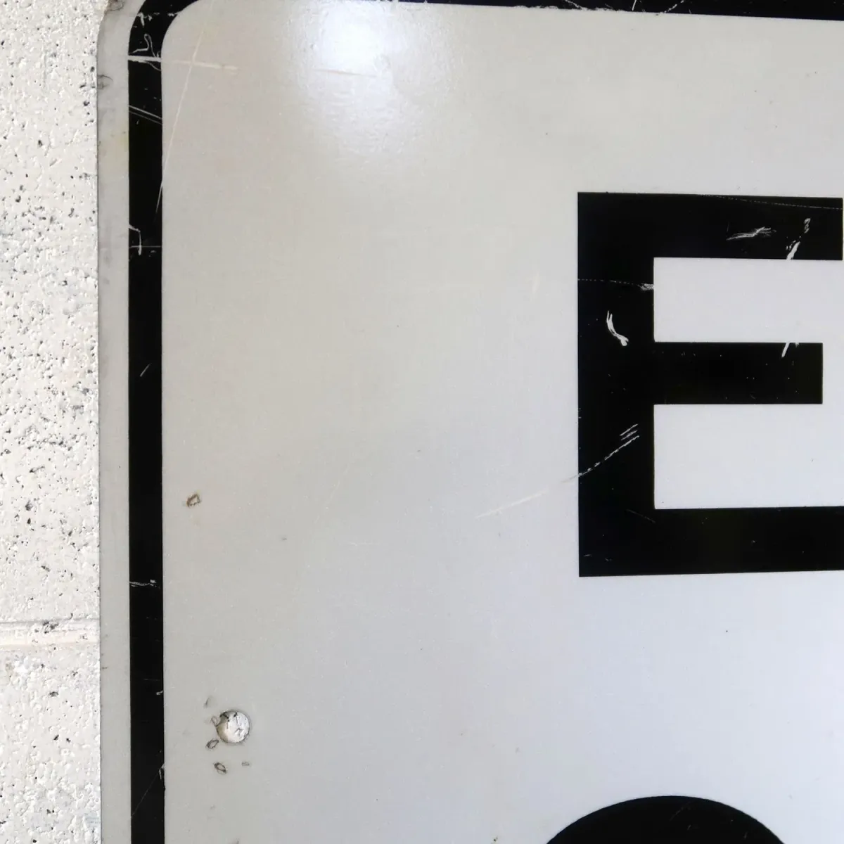 EXIT ONLY ビンテージ ロードサイン