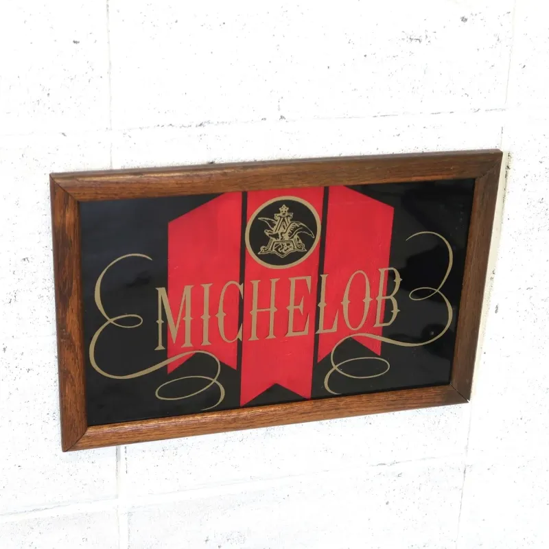 MICHELOB ビンテージ パブミラー