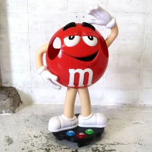 M&M's レッド 大型 ストアディスプレイ