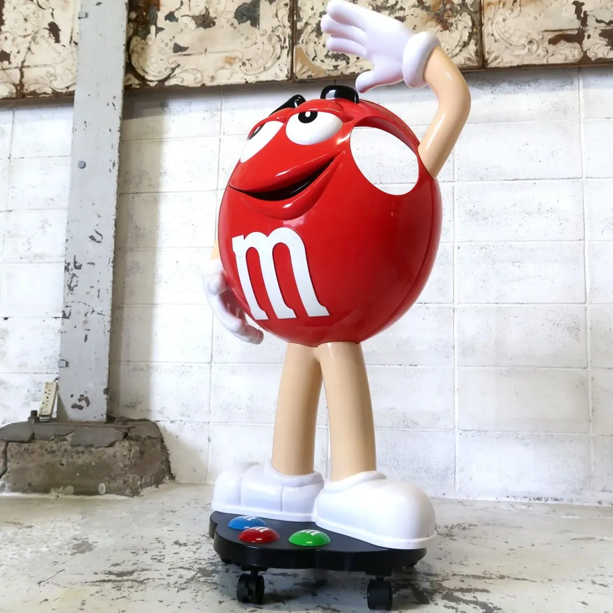 M&M's レッド 大型 ストアディスプレイ