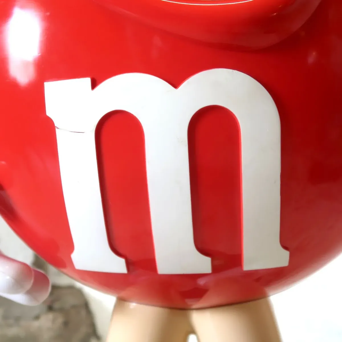 M&M's レッド 大型 ストアディスプレイ