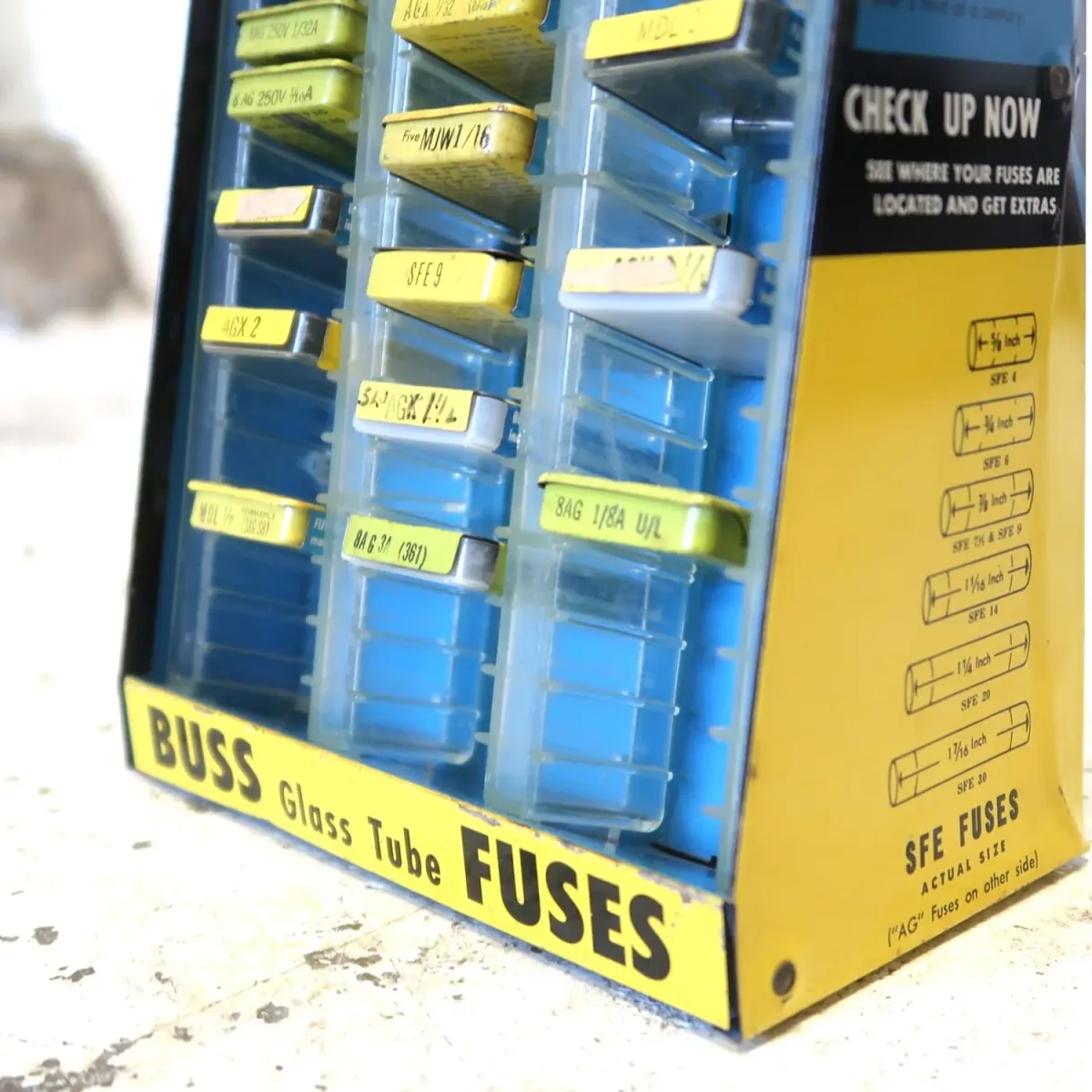 BUSS FUSES ビンテージ ストアディスプレイラック