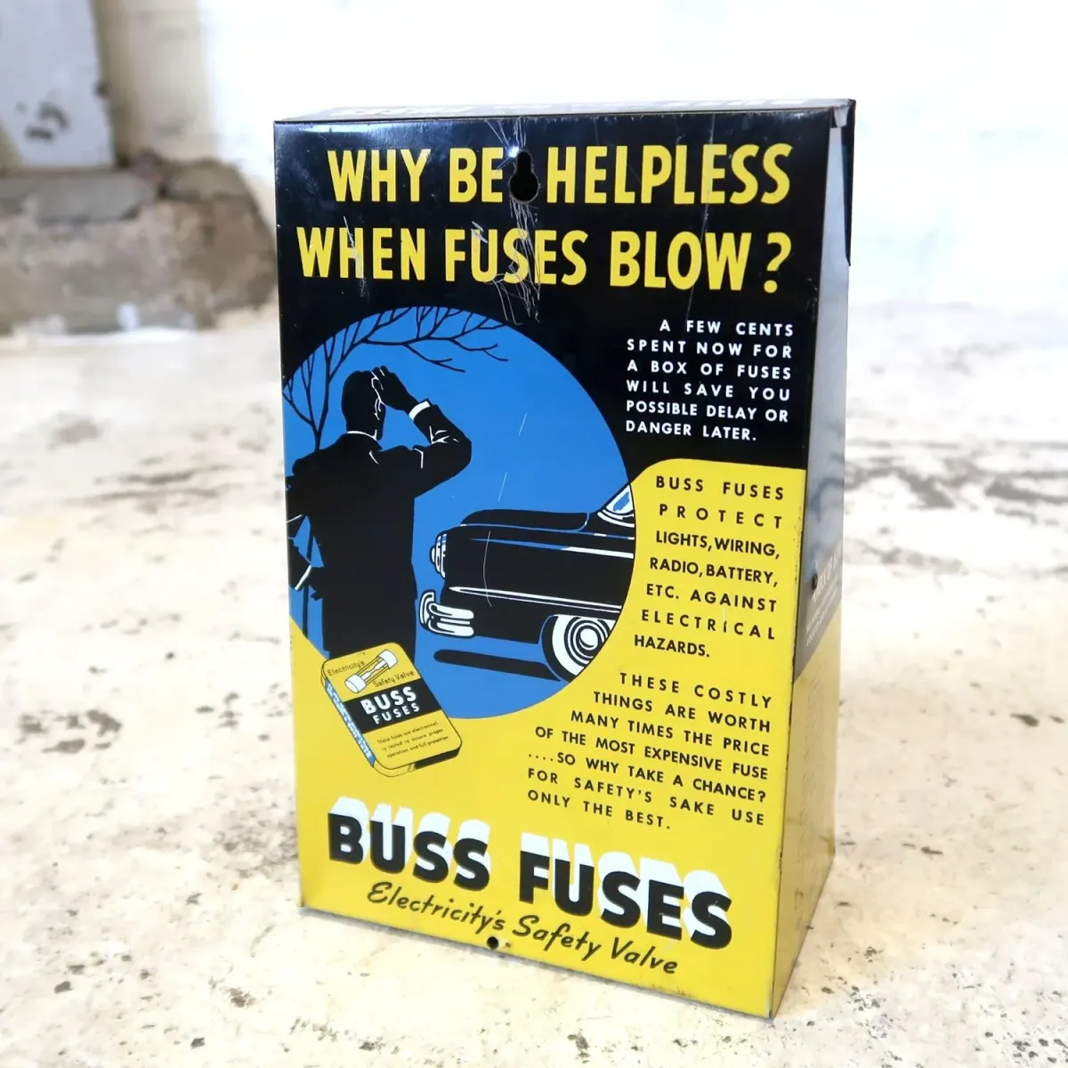 BUSS FUSES ビンテージ ストアディスプレイラック