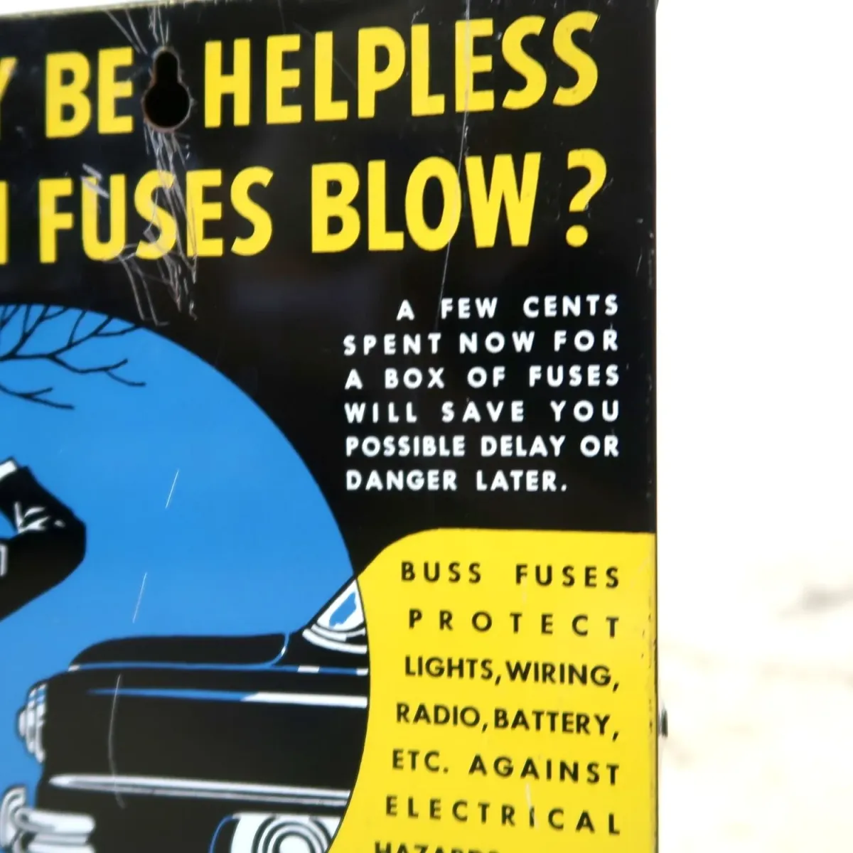 BUSS FUSES ビンテージ ストアディスプレイラック