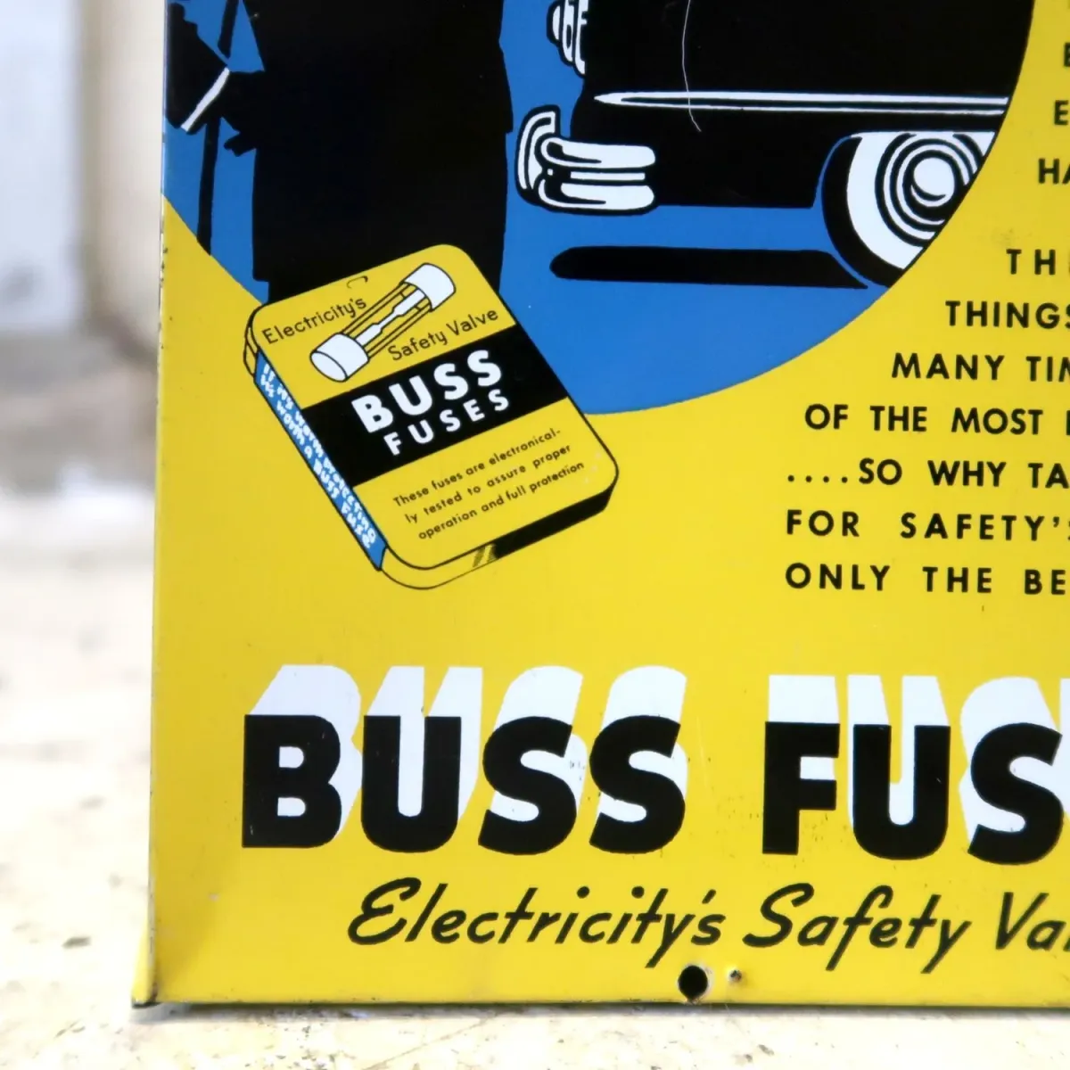 BUSS FUSES ビンテージ ストアディスプレイラック