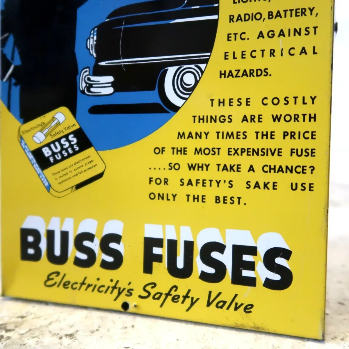 BUSS FUSES ビンテージ ストアディスプレイラック