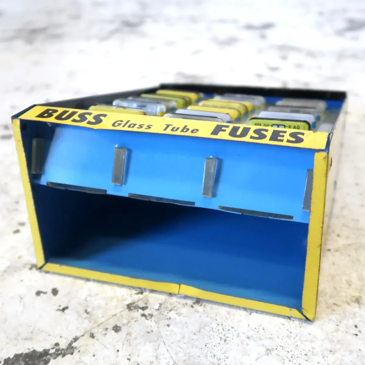 BUSS FUSES ビンテージ ストアディスプレイラック