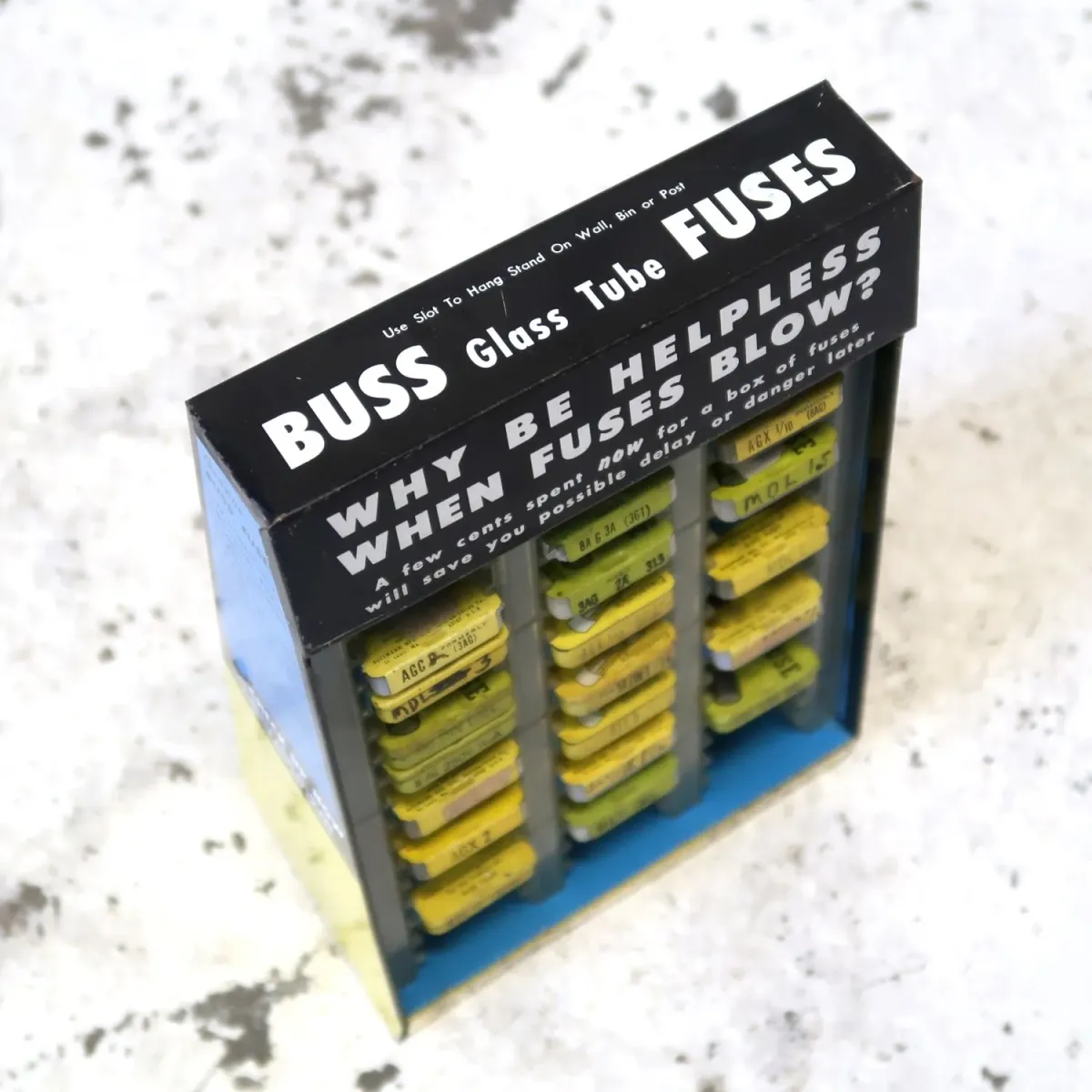 BUSS FUSES ビンテージ ストアディスプレイラック