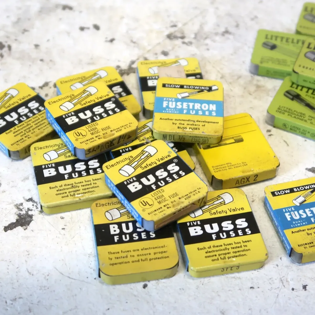 BUSS FUSES ビンテージ ストアディスプレイラック