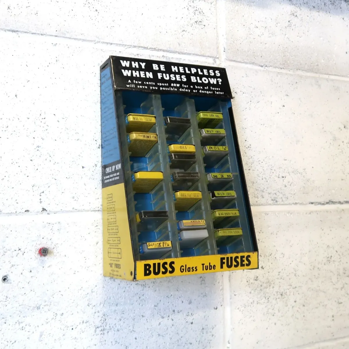 BUSS FUSES ビンテージ ストアディスプレイラック