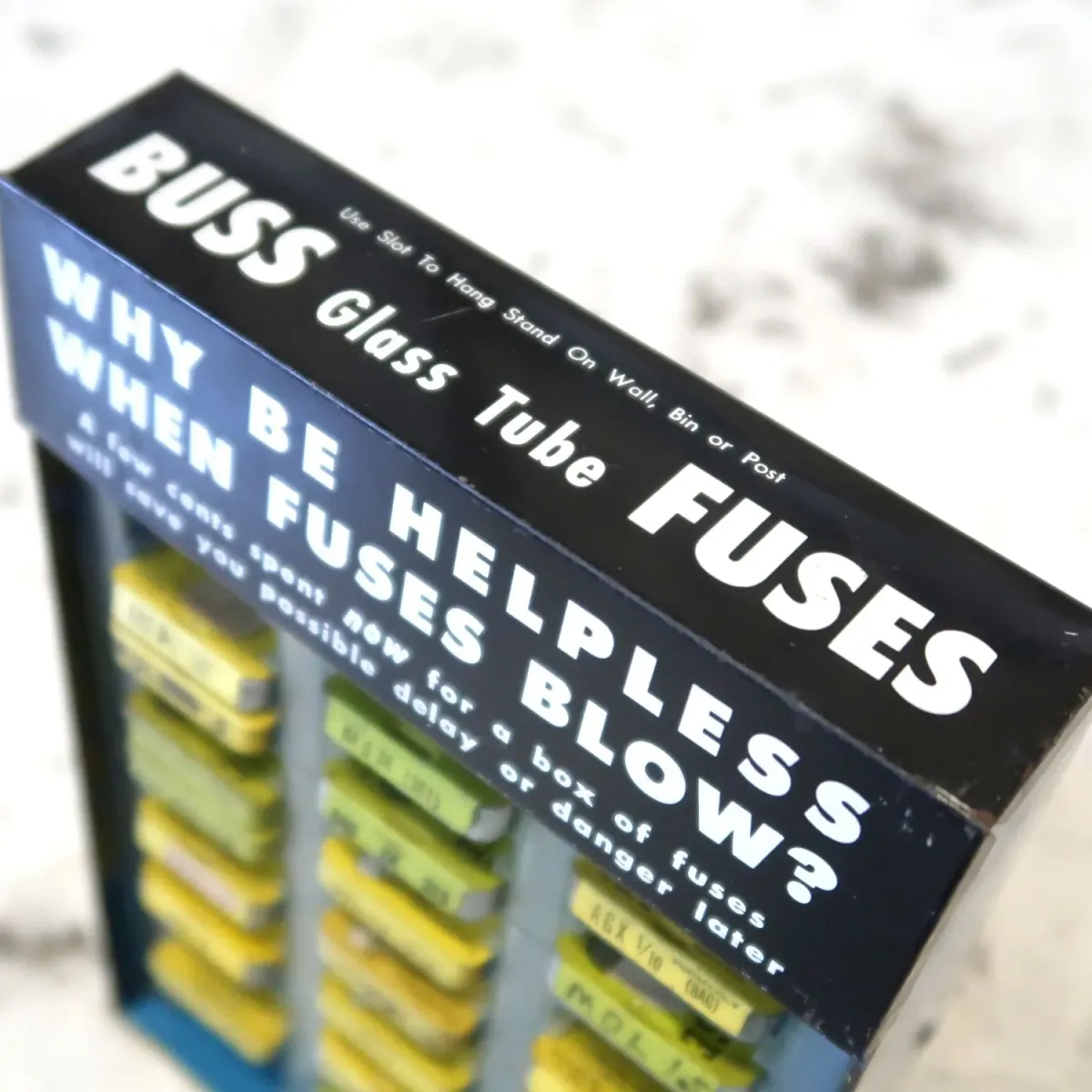 BUSS FUSES ビンテージ ストアディスプレイラック