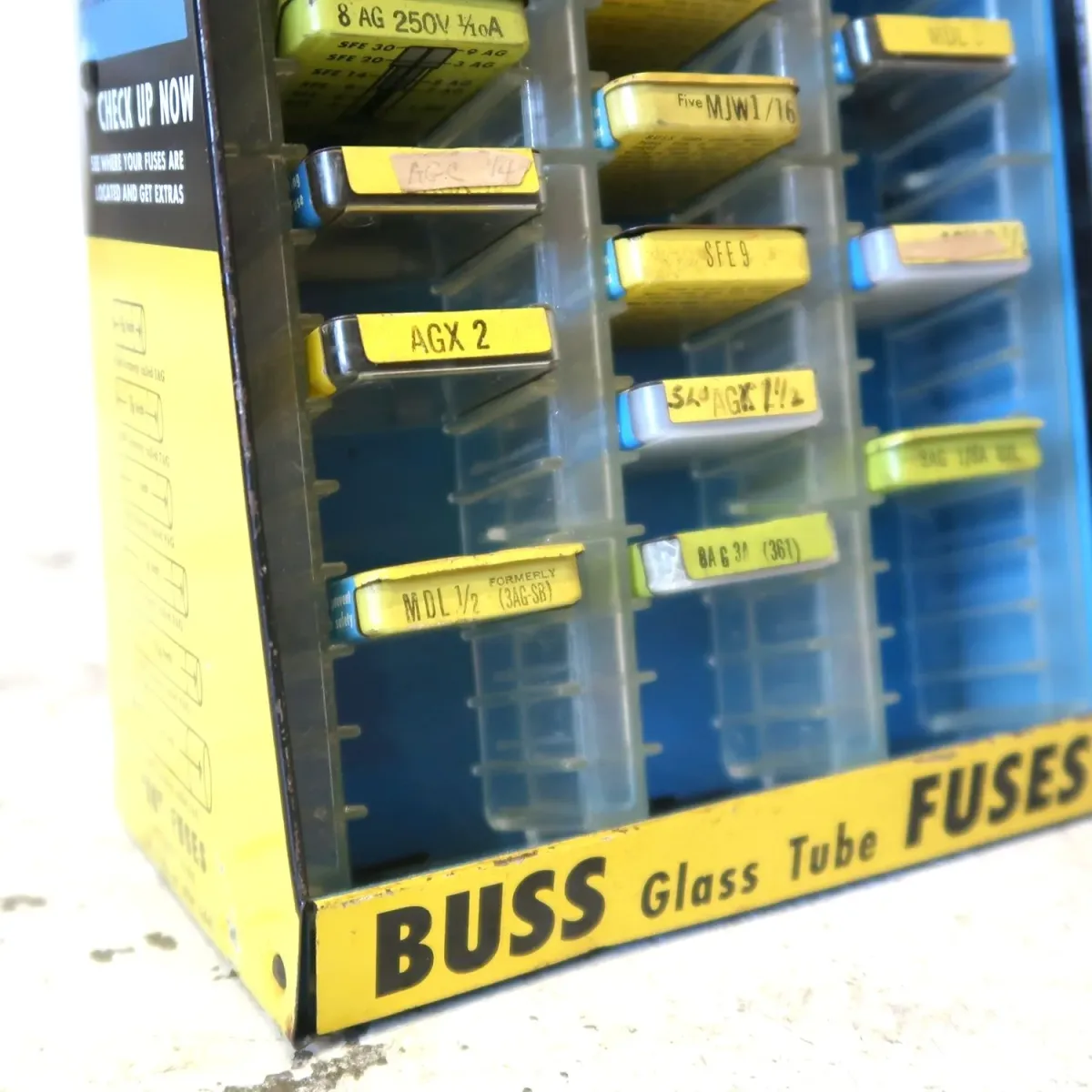 BUSS FUSES ビンテージ ストアディスプレイラック