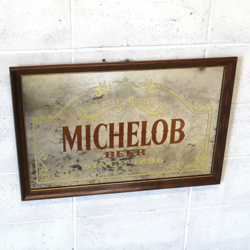 MICHELOB ビンテージ パブミラー