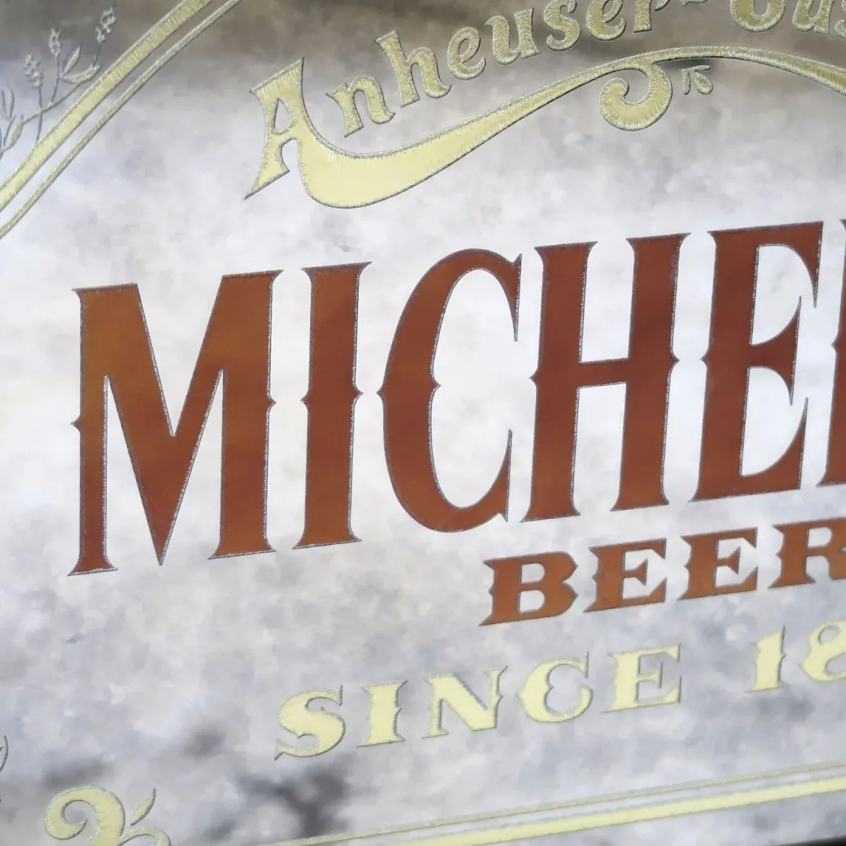 MICHELOB ビンテージ パブミラー
