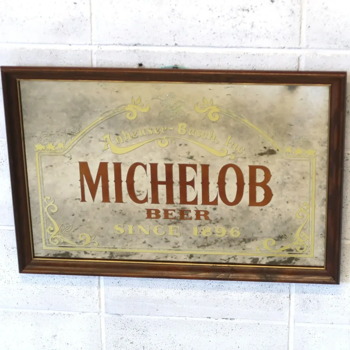 MICHELOB ビンテージ パブミラー