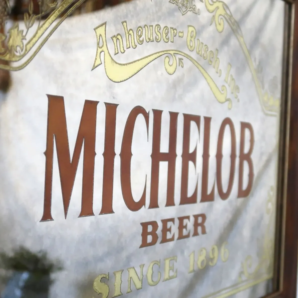 MICHELOB ビンテージ パブミラー