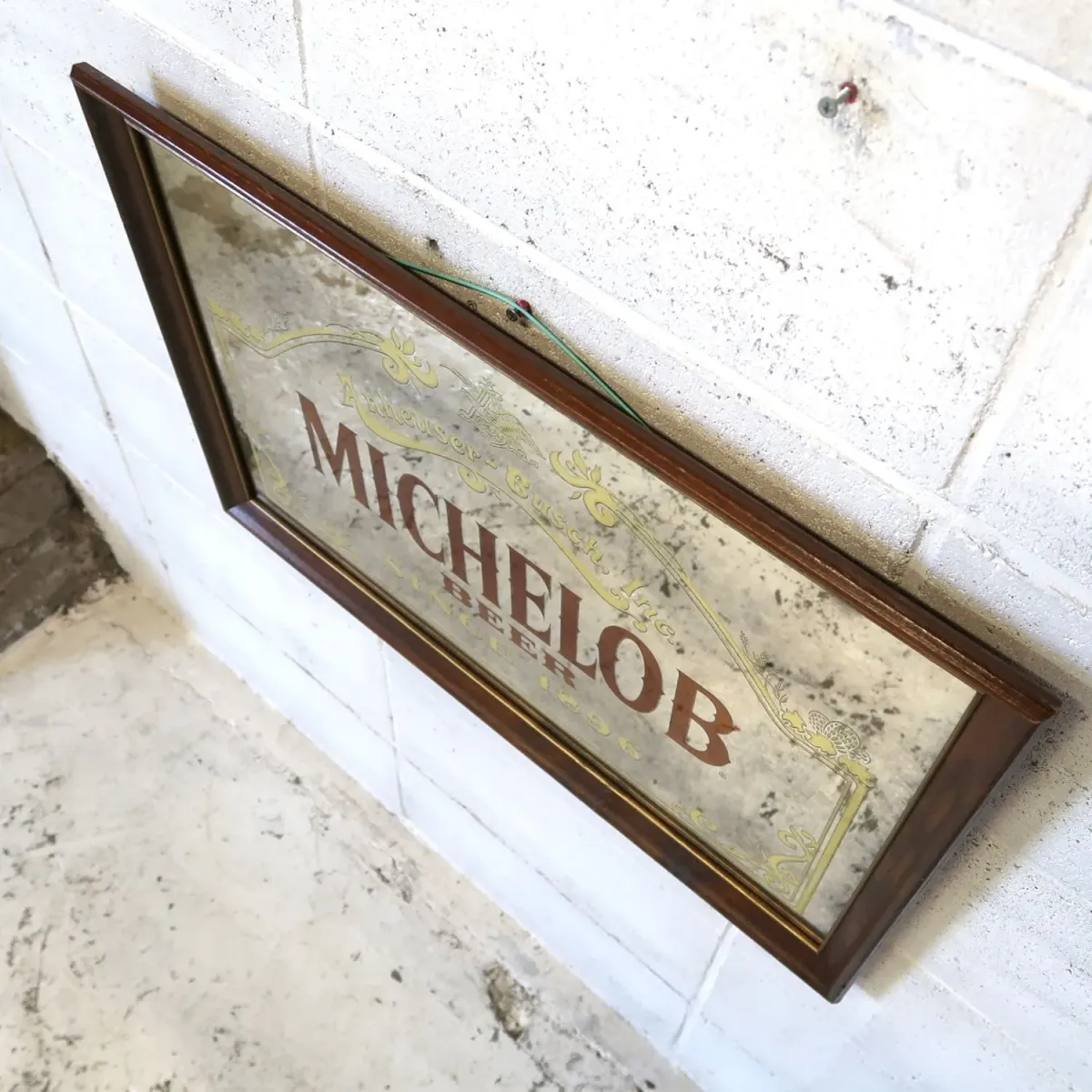 MICHELOB ビンテージ パブミラー